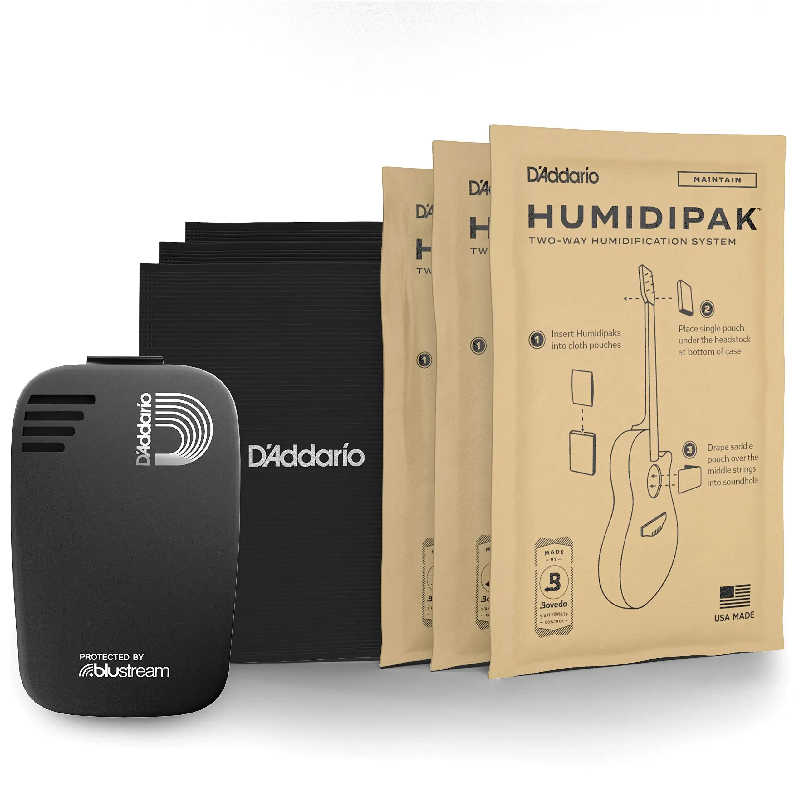 D'Addario Humidipak acoustic guitar humidifier image 2