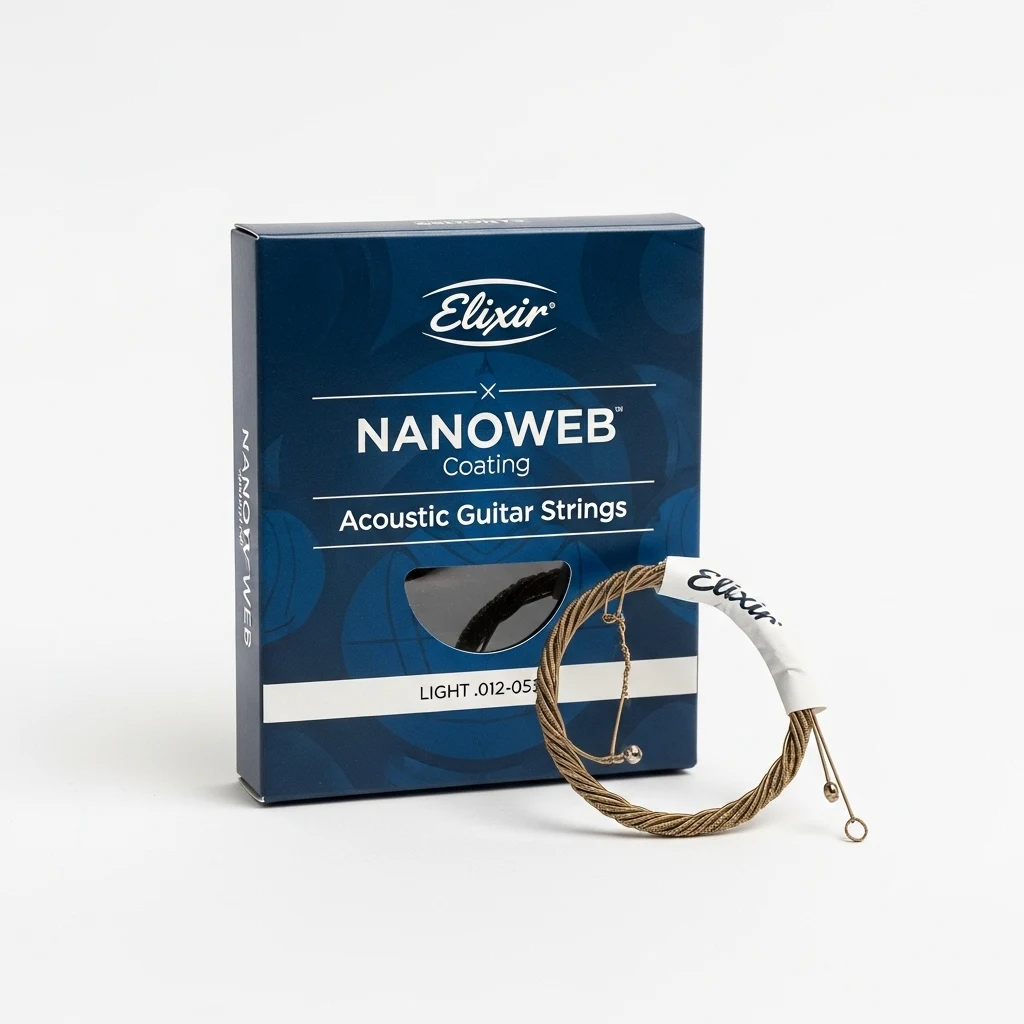 Elixir Nanoweb acoustic strings image 2